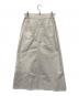 Spick and Span (スピック＆スパン) アッパーハイツ 別注 THE LAZY SKIRT ホワイト サイズ:SIZE 24 未使用品：10000円