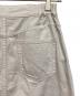 中古・古着 Spick and Span (スピック＆スパン) アッパーハイツ 別注 THE LAZY SKIRT ホワイト サイズ:SIZE 24 未使用品：10000円