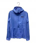Patagoniaパタゴニア）の古着「R1 プルオーバー・フーディ」｜ブルー