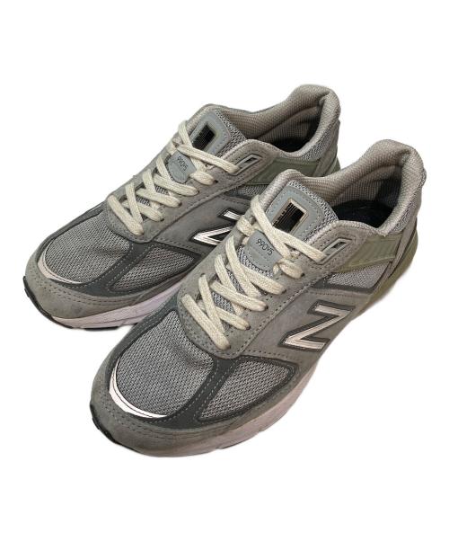 NEW BALANCE（ニューバランス）NEW BALANCE (ニューバランス) 990Ｖ5 グレー サイズ:24cmの古着・服飾アイテム