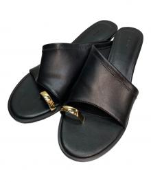 Le vernis（ル ベルニ）の古着「TOE RING SANDALS（トーリング・サンダル）」｜ブラック