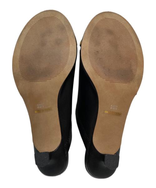 Le vernis（ル ベルニ）Le vernis (ル ベルニ) TOE RING SANDALS（トーリング・サンダル） ブラック サイズ:23.5cmの古着・服飾アイテム