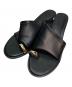 Le vernis（ル ベルニ）の古着「TOE RING SANDALS（トーリング・サンダル）」｜ブラック