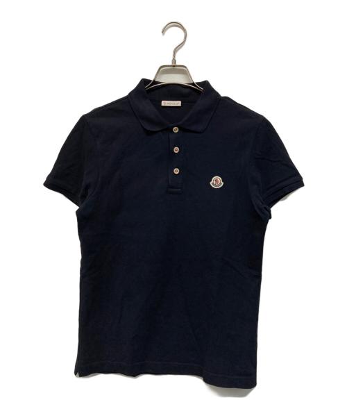 MONCLER（モンクレール）MONCLER (モンクレール) MAGLIA POLO MANICA CORTA ブラック サイズ:Sの古着・服飾アイテム