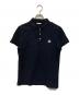 MONCLER（モンクレール）の古着「MAGLIA POLO MANICA CORTA」｜ブラック