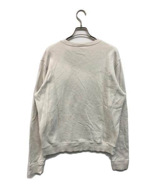 Saint Laurent Paris（サンローランパリ）Saint Laurent Paris (サンローランパリ) YSLロゴプリントスウェット ホワイト サイズ:Lの古着・服飾アイテム