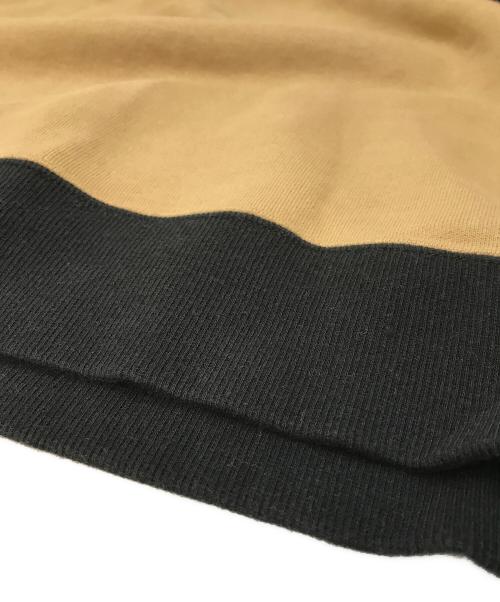Saint Laurent Paris（サンローランパリ）Saint Laurent Paris (サンローランパリ) クルーネックスウェット ブラウン×レッド サイズ:XXLの古着・服飾アイテム