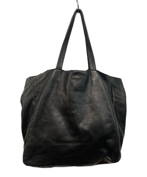 CLASKA（クラスカ）CLASKA (クラスカ) レザートートバッグ ブラックの古着・服飾アイテム