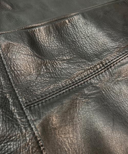 CLASKA（クラスカ）CLASKA (クラスカ) レザートートバッグ ブラックの古着・服飾アイテム