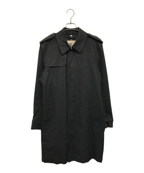 BURBERRY LONDON（バーバリーロンドン）BURBERRY LONDON (バーバリーロンドン) 裏地ノヴァチェックトレンチコート ブラック サイズ:SIZE 50の古着・服飾アイテム