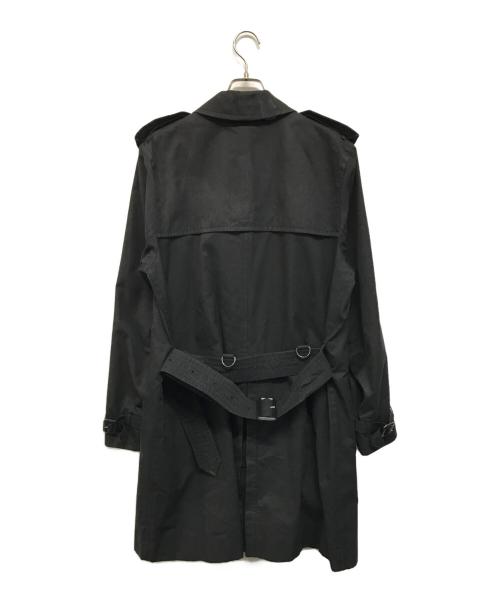 BURBERRY LONDON（バーバリーロンドン）BURBERRY LONDON (バーバリーロンドン) 裏地ノヴァチェックトレンチコート ブラック サイズ:SIZE 50の古着・服飾アイテム