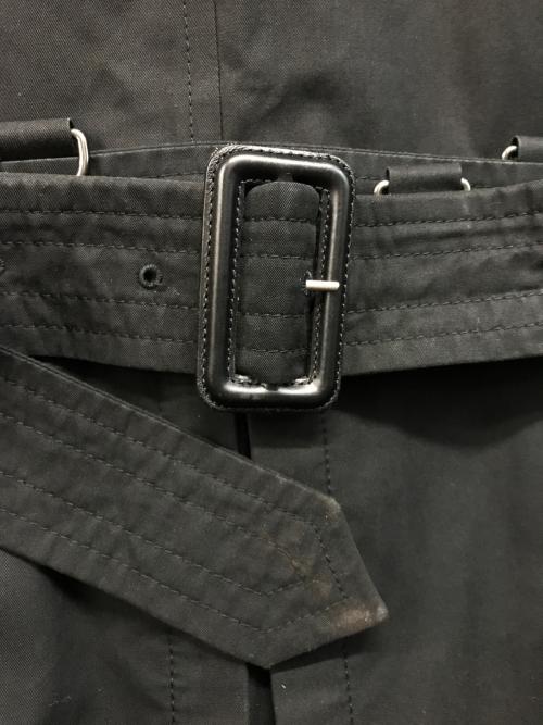 BURBERRY LONDON（バーバリーロンドン）BURBERRY LONDON (バーバリーロンドン) 裏地ノヴァチェックトレンチコート ブラック サイズ:SIZE 50の古着・服飾アイテム