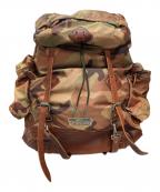 RALPH LAURENラルフローレン）の古着「カモフラアンティーク加工リュック」｜ブラウン