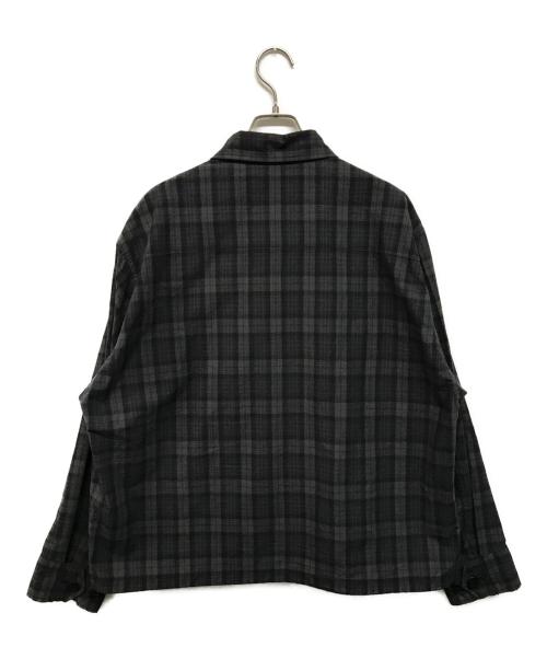 JOURNAL STANDARD（ジャーナルスタンダード）JOURNAL STANDARD (ジャーナルスタンダード) T/C サッカー ファティーグ ジャケット ブラック サイズ:Mの古着・服飾アイテム