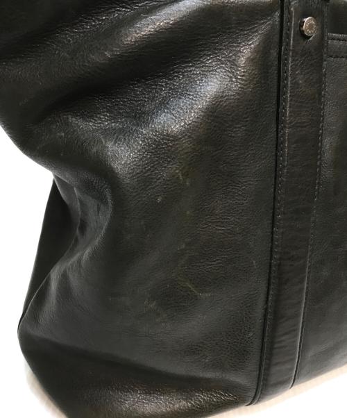 cocomeister（ココマイスター）cocomeister (ココマイスター) マットーネ・ガブリエル レザートートバッグ ブラックの古着・服飾アイテム