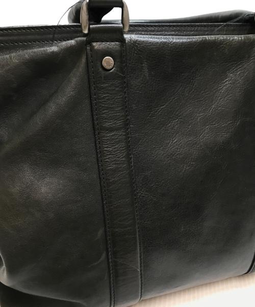 cocomeister（ココマイスター）cocomeister (ココマイスター) マットーネ・ガブリエル レザートートバッグ ブラックの古着・服飾アイテム
