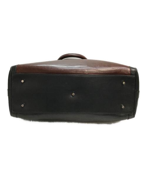 cocomeister（ココマイスター）cocomeister (ココマイスター) マットーネ トラウトマンスドルフ ボストンバッグ ブラック×ブラウンの古着・服飾アイテム