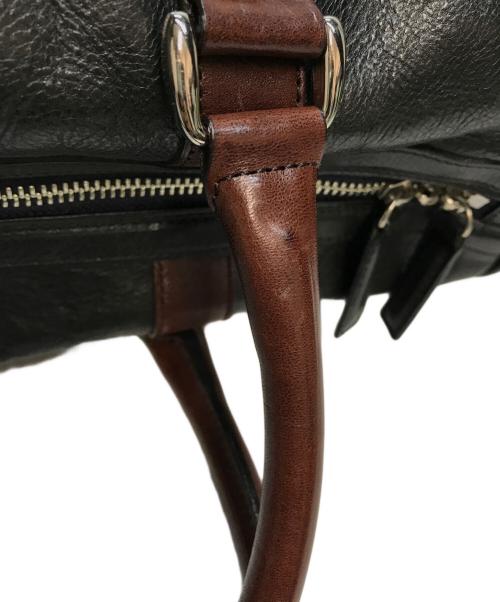 cocomeister（ココマイスター）cocomeister (ココマイスター) マットーネ トラウトマンスドルフ ボストンバッグ ブラック×ブラウンの古着・服飾アイテム