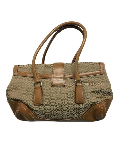 COACH（コーチ）COACH (コーチ) ソーホー ミニシグネチャー ブラウンの古着・服飾アイテム
