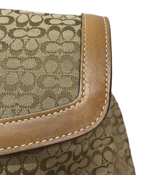 COACH（コーチ）COACH (コーチ) ソーホー ミニシグネチャー ブラウンの古着・服飾アイテム
