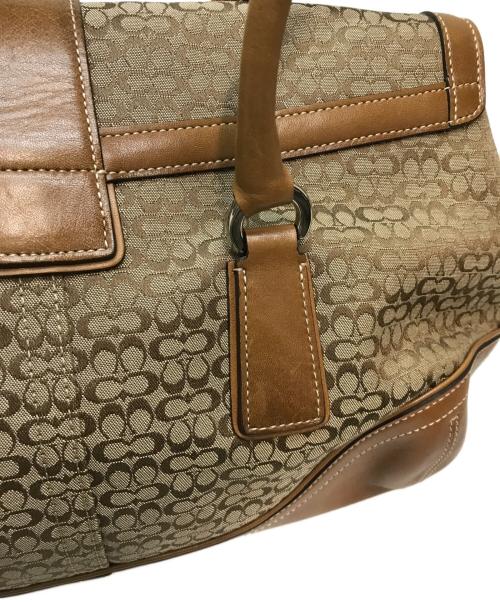 COACH（コーチ）COACH (コーチ) ソーホー ミニシグネチャー ブラウンの古着・服飾アイテム