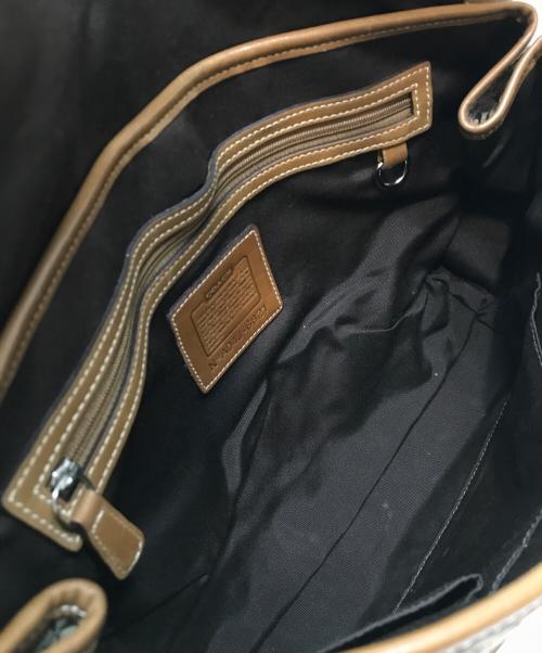 COACH（コーチ）COACH (コーチ) ソーホー ミニシグネチャー ブラウンの古着・服飾アイテム