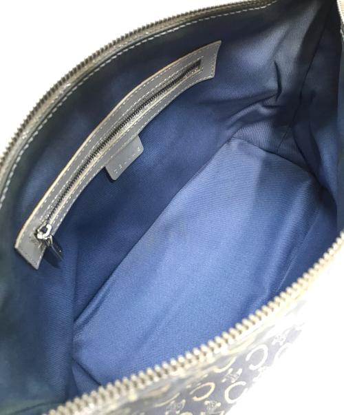 CELINE（セリーヌ）CELINE (セリーヌ) Cマカダム柄ワンショルダーバッグ スカイブルーの古着・服飾アイテム