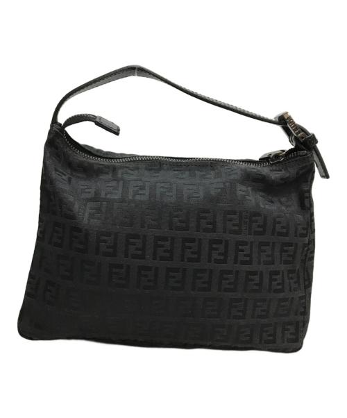 FENDI（フェンディ）FENDI (フェンディ) ハンドポーチ ハンドバッグ ブラックの古着・服飾アイテム