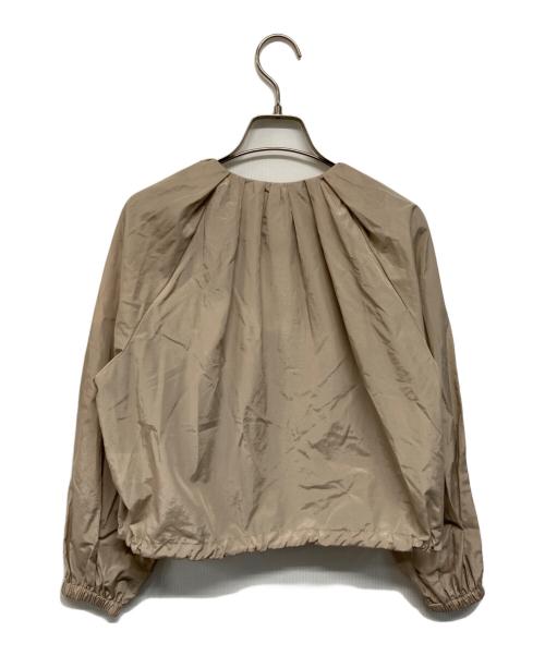 UNTITLED（アンタイトル）UNTITLED (アンタイトル) シャイニータイプライターブルゾン ベージュ サイズ:XS 未使用品の古着・服飾アイテム