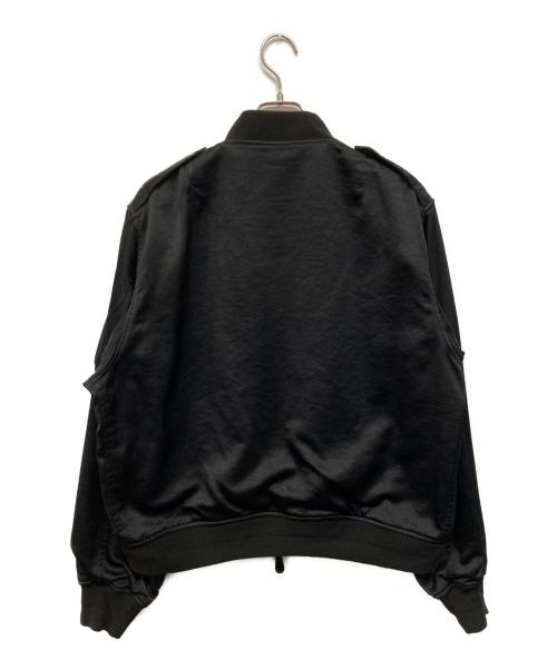 REMI RELIEF（レミレリーフ）REMI RELIEF (レミレリーフ) サテンL-2Bジャケット ブラック サイズ:XLの古着・服飾アイテム