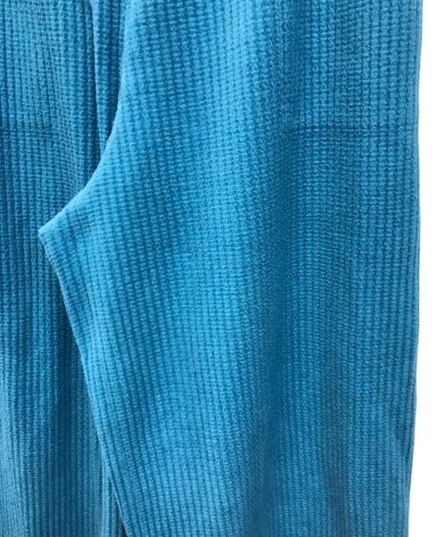 me ISSEY MIYAKE（ミーイッセイ ミヤケ）me ISSEY MIYAKE (ミーイッセイ ミヤケ) プリーツワイドパンツ ブルー サイズ:Freeの古着・服飾アイテム