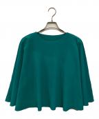 me ISSEY MIYAKEミーイッセイ ミヤケ）の古着「SWING PLEATS（スウィングプリーツ） プリーツトップス」｜グリーン