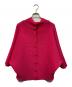 me ISSEY MIYAKE（ミーイッセイ ミヤケ）の古着「DOLMAN STRETCH PLEATS 1（ドルマン ストレッチ プリーツ） プリーツカーディガン」｜ピンク