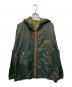 BONEVILLE（ボンネビル）の古着「EMBROIDERED ZIPUP NYLON（エンブロイダード・ジップアップ・ナイロンジャケット）」｜グリーン