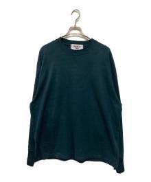 Perfect ribs（パーフェクトリブス）の古着「Strange Sleeve Crew Neck Sweat Shirts　ストレンジ スリーブ クルーネック スウェット シャツ」｜ネイビー