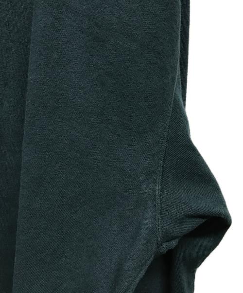 Perfect ribs（パーフェクトリブス）Perfect ribs (パーフェクトリブス) Strange Sleeve Crew Neck Sweat Shirts　ストレンジ スリーブ クルーネック スウェット シャツ ネイビー サイズ:SIZE Lの古着・服飾アイテム