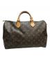 LOUIS VUITTON（ルイ ヴィトン）の古着「スピーディ35 ハンドバッグ」｜ブラウン
