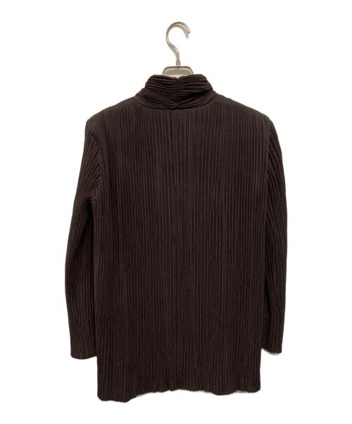 ISSEY MIYAKE（イッセイミヤケ）ISSEY MIYAKE (イッセイミヤケ) リバーシブルプリーツコート ブラック サイズ:Mの古着・服飾アイテム