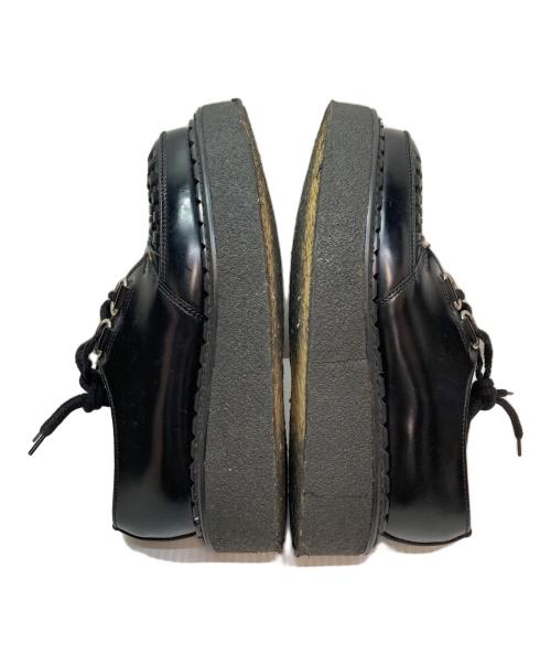 GEORGE COX（ジョージコックス）GEORGE COX (ジョージコックス) D RING GIBSON レザーシューズ ブラック サイズ:UK4の古着・服飾アイテム