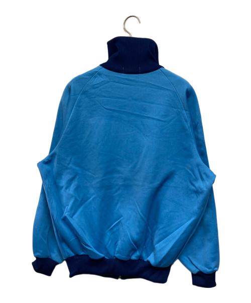 adidas（アディダス）adidas (アディダス) 80s デサント期 トラックジャケットセットアップ ブルー サイズ:SIZE 6号の古着・服飾アイテム