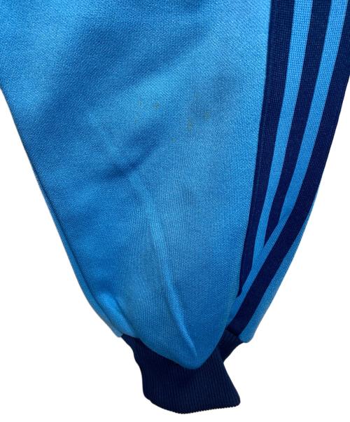 adidas（アディダス）adidas (アディダス) 80s デサント期 トラックジャケットセットアップ ブルー サイズ:SIZE 6号の古着・服飾アイテム