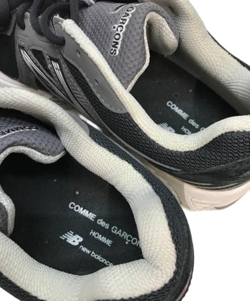 NEW BALANCE（ニューバランス）NEW BALANCE (ニューバランス) COMME des GARCONS HOMME (コムデギャルソン オム) ローカットスニーカー ブラック×グレー サイズ:29cmの古着・服飾アイテム