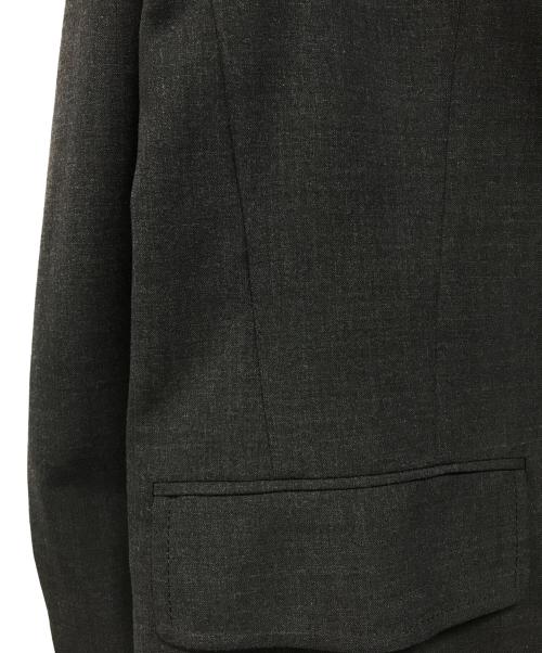 KOLOR（カラー）KOLOR (カラー) 異素材ドッキング テーラードジャケット グレー サイズ:Mの古着・服飾アイテム