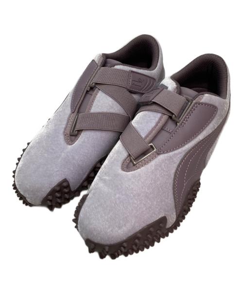 PUMA（プーマ）PUMA (プーマ) ベルクロスニーカー パープル サイズ:25cmの古着・服飾アイテム