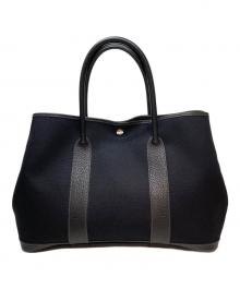 HERMES（エルメス）の古着「ガーデンパーティ36 PM トワルオフィシェ」｜ブラック