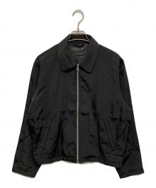stussy（ステューシー）の古着「LINK NYLON CLUB JACKET（リンク・ナイロン・クラブ・ジャケット）」｜ブラック