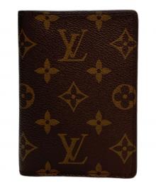 LOUIS VUITTON（ルイ ヴィトン）の古着「パスポートケース」｜ブラウン