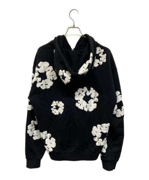Denim Tears（デニムティアーズ）Denim Tears (デニムティアーズ) Cotton Wreath Zip Hoodie（コットン・リース・ジップ・フーディー） ブラック サイズ:Mの古着・服飾アイテム