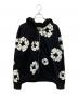 Denim Tears（デニムティアーズ）の古着「Cotton Wreath Zip Hoodie（コットン・リース・ジップ・フーディー）」｜ブラック