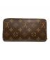 LOUIS VUITTON　 (ルイ ヴィトン) ドッグモチーフ ジッピーウォレット ブラウン：35000円